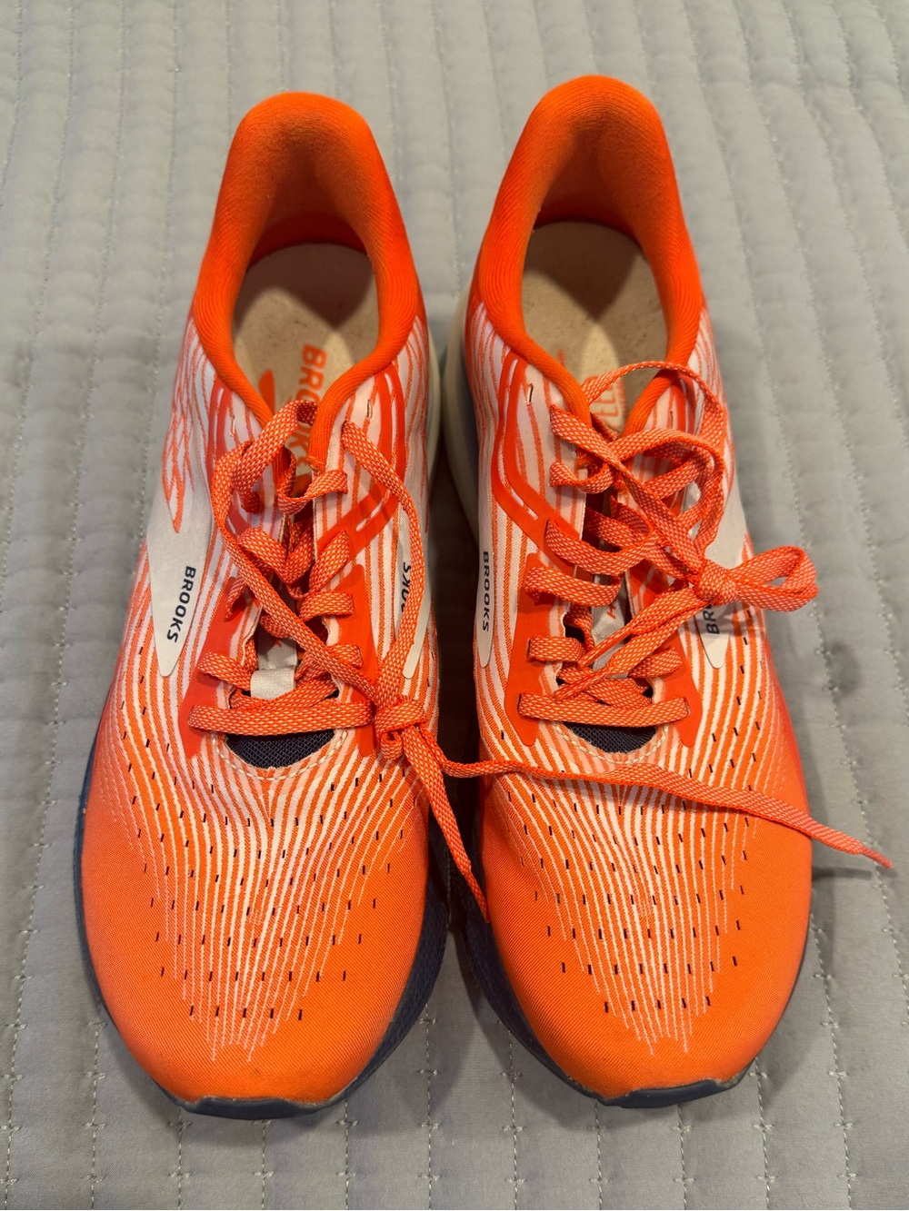 Brooks Hyperion Max Running Shoes Men’s 10.5 D Orange White